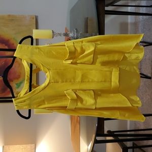 BCBG MAXAZRIA SUNFLOWER SYLISH TOP